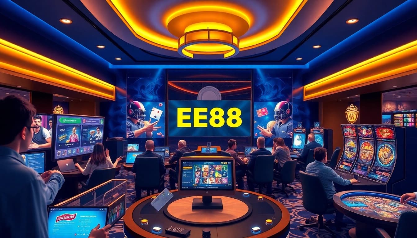 EE88 casino experience showcasing online gaming safety and excitement.