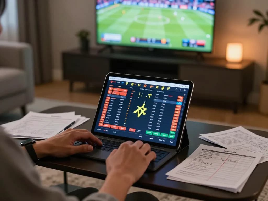 Soi Kèo live betting interface showcasing vibrant odds during an exciting sports event.