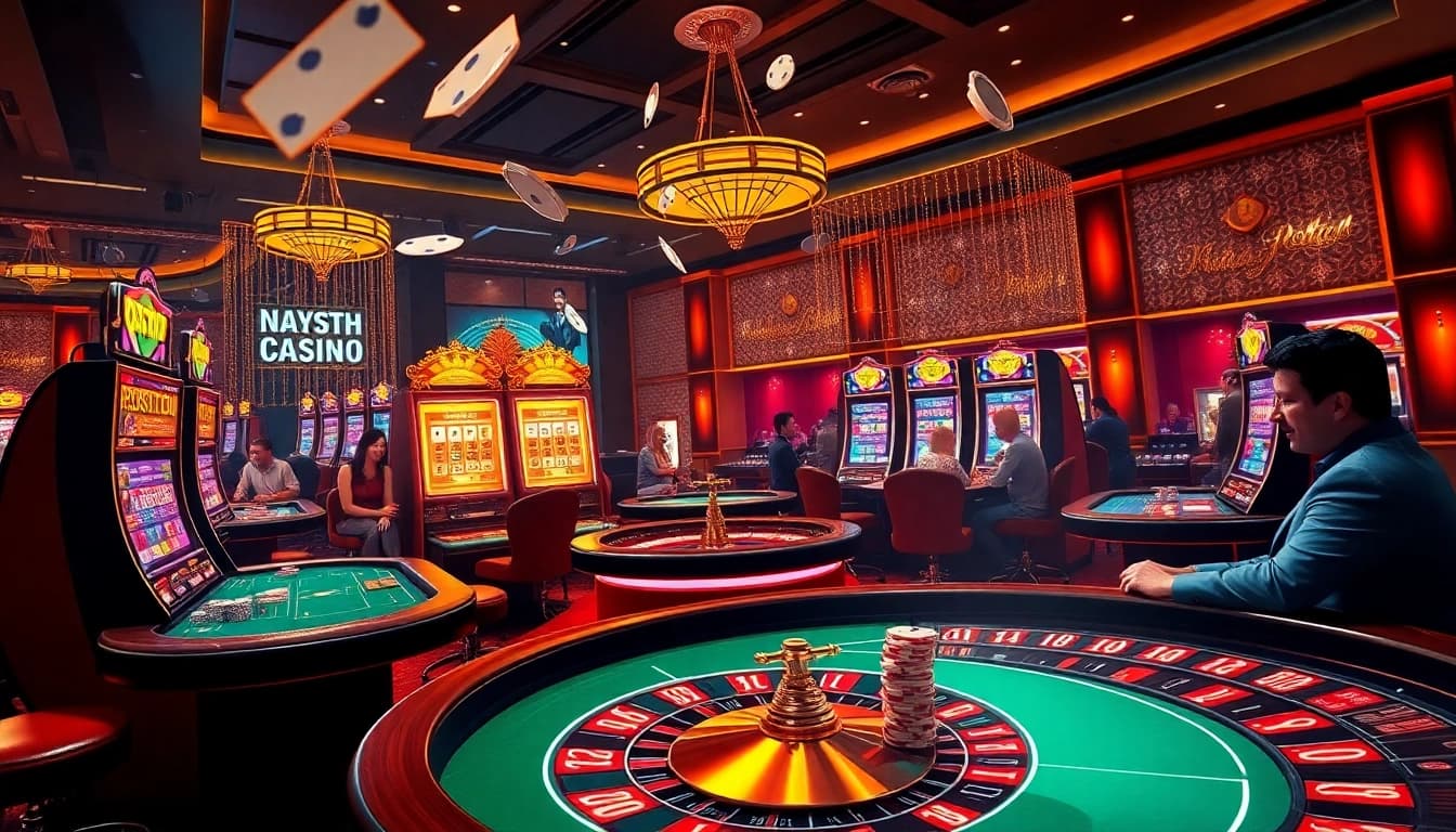 Experience the thrilling action of raja luck at our luxurious online casino, featuring poker tables and dynamic slot machines.