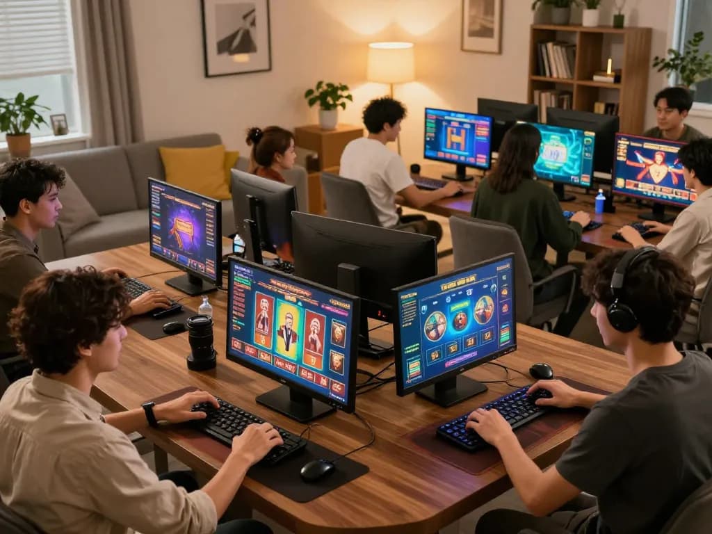 Players immersed in exciting games at kkwin2, showcasing vibrant online casino action.