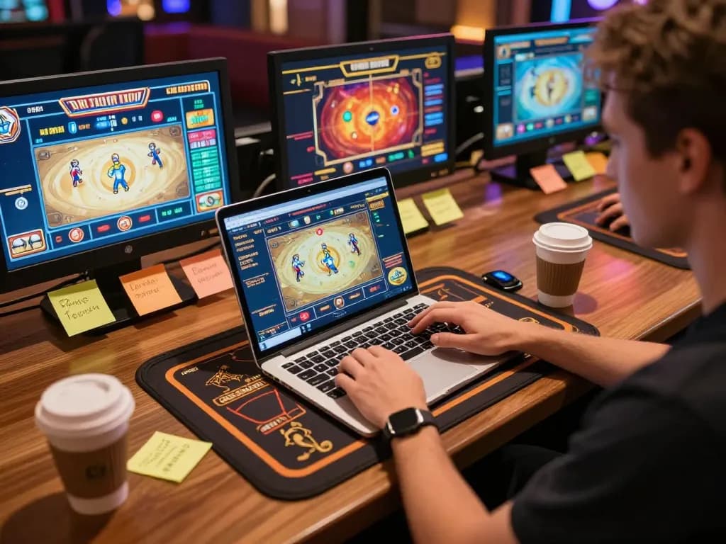 Player explores max88 online casino games showing excitement and strategic gaming action.