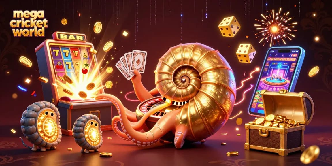 Mega Cricket World offers thrilling betting experiences with interactive casino elements and vibrant graphics.