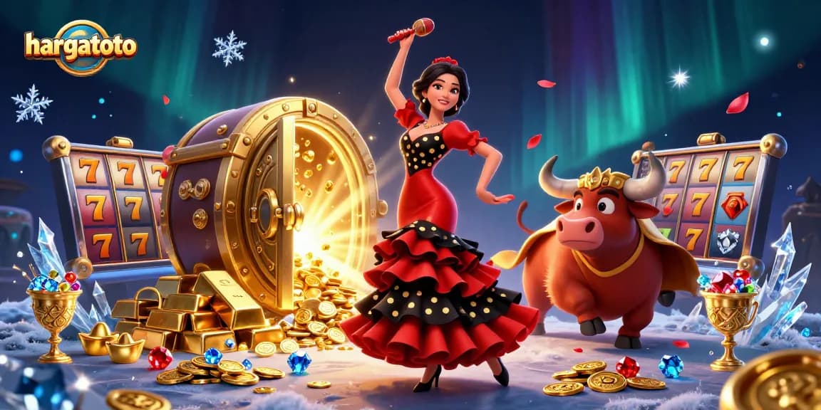 hargatoto membawa keseruan dalam perjudian dengan slot dan jackpot dalam ilustrasi 3D yang hidup.