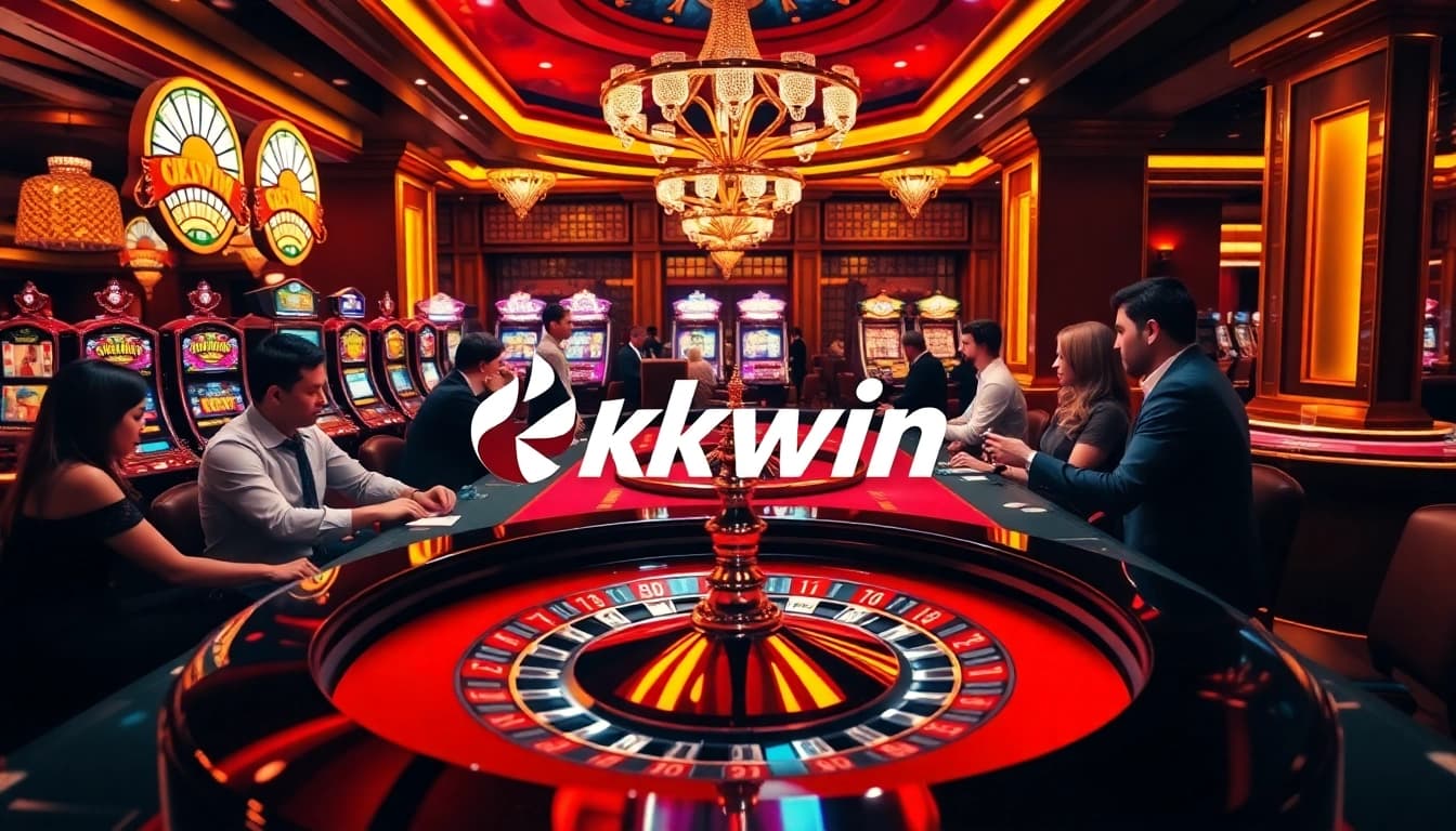 Experience thrilling poker action at kkwin casino with vibrant table games and luxury atmosphere.