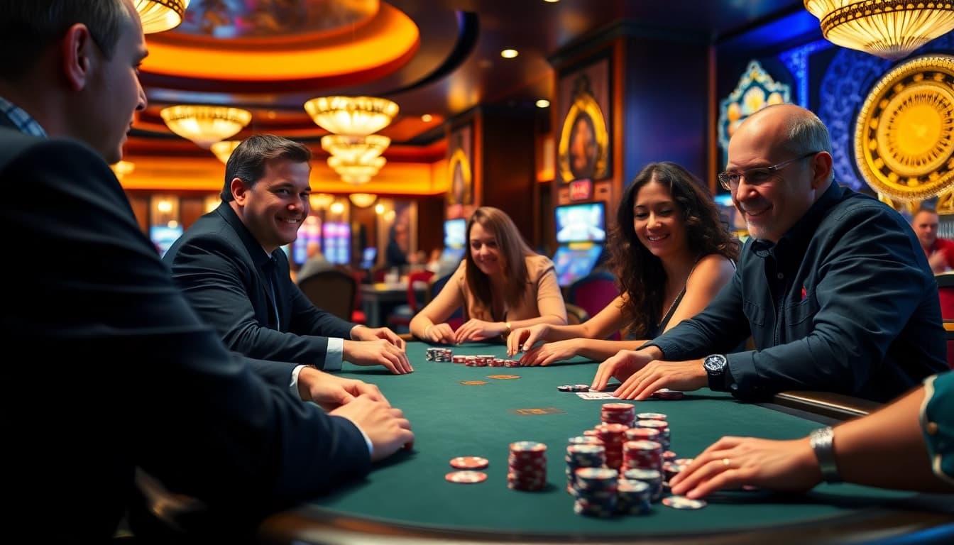 SBOBET menawarkan pengalaman kasino yang menggembirakan dengan pemain poker serius di meja.