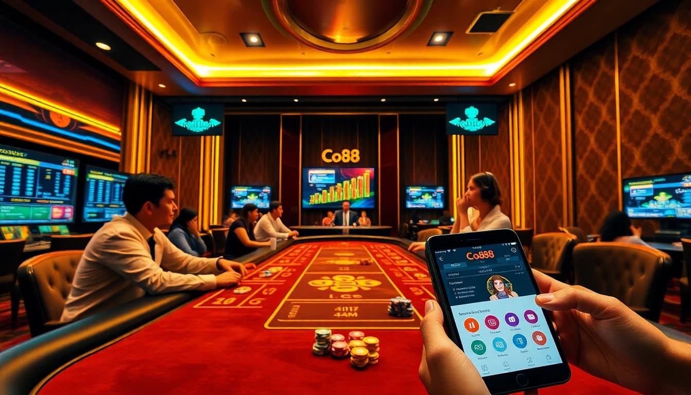 Co88 live online casino experience with engaging players and modern technology.