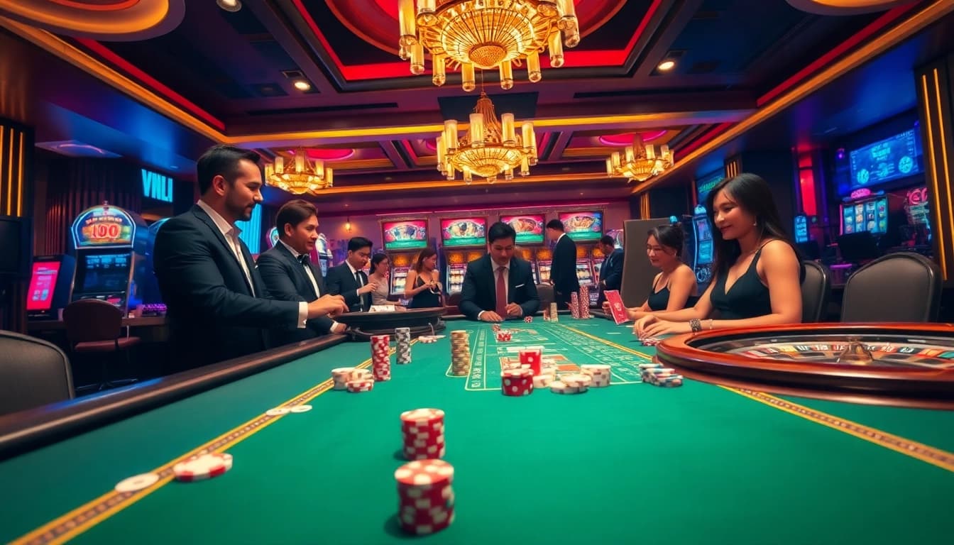 Experience thrilling casino excitement at https://co88.vin/ with engaging gaming tables and vibrant atmosphere.