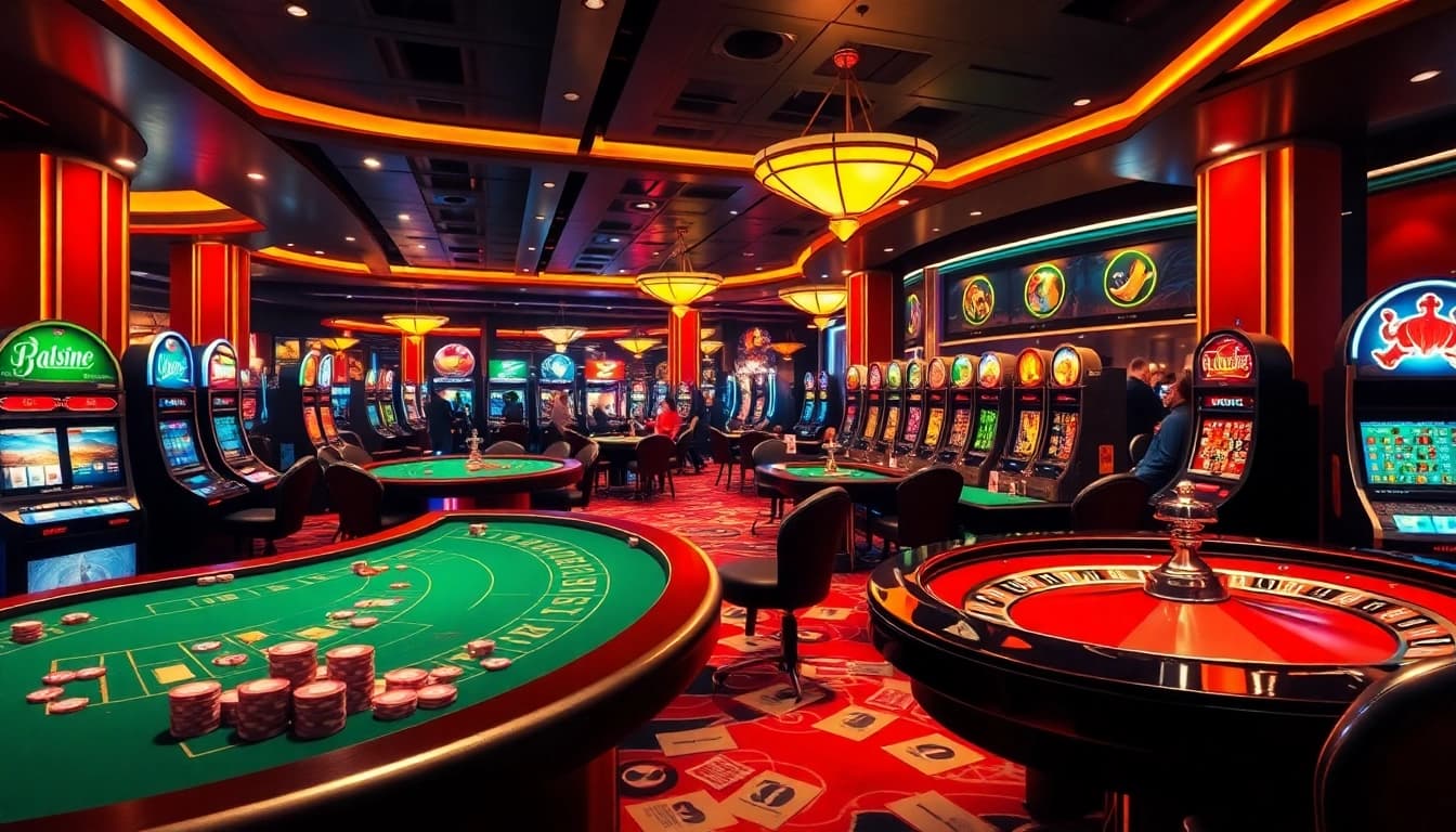 Players enjoying the immersive gambling experience at https://78winel.com/ with vibrant casino elements and modern graphics.