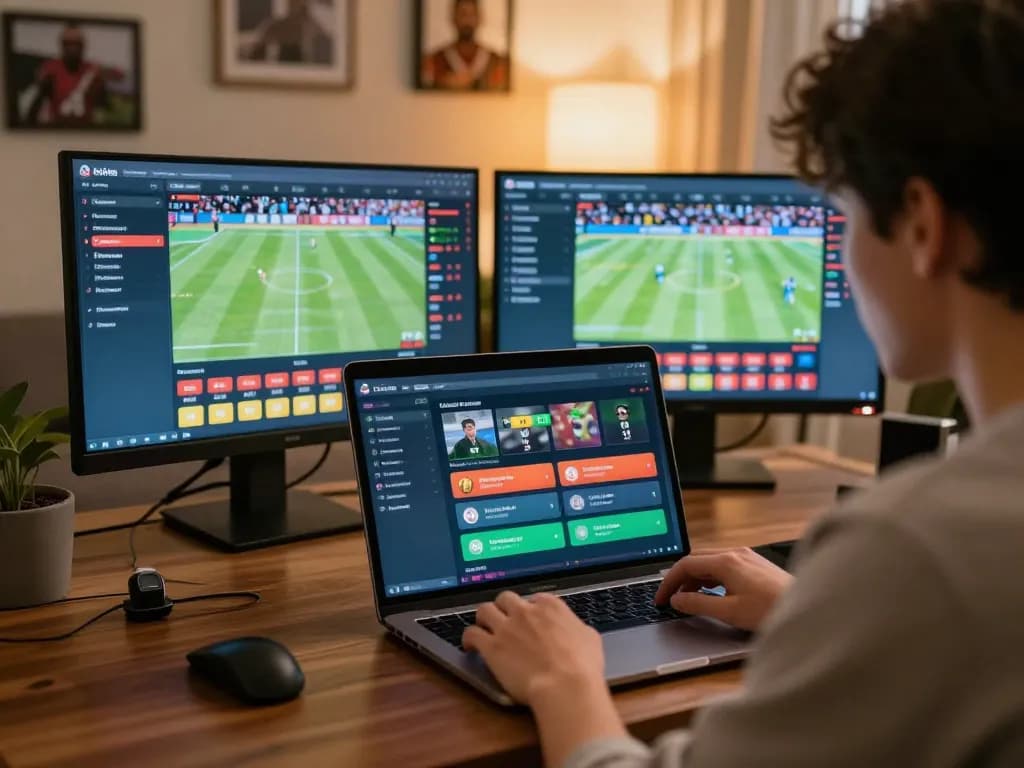 Placing bets on Vmax ok while enjoying live sports betting at home with engaging interface.