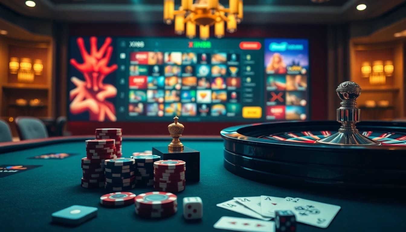 Experience the excitement of online gambling with Xin88's premier casino games and vibrant casino atmosphere.