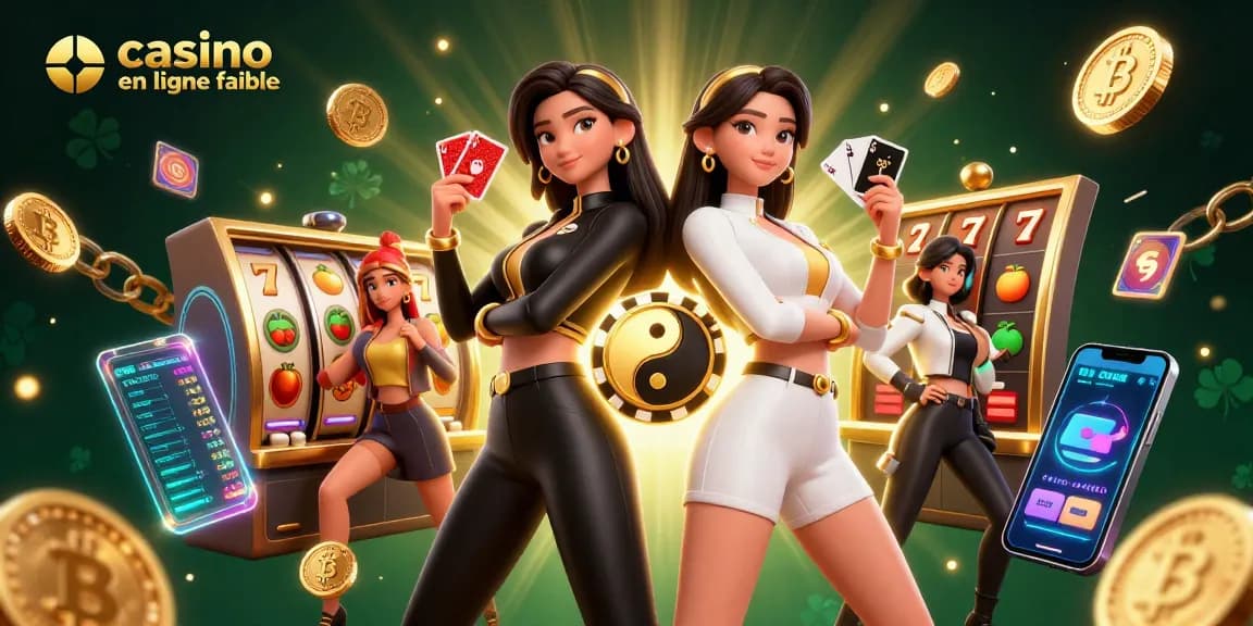 Découvrez l'excitation du casino en ligne fiable avec une illustration 3D vibrante de femmes asiatiques en pleine action de jeu.