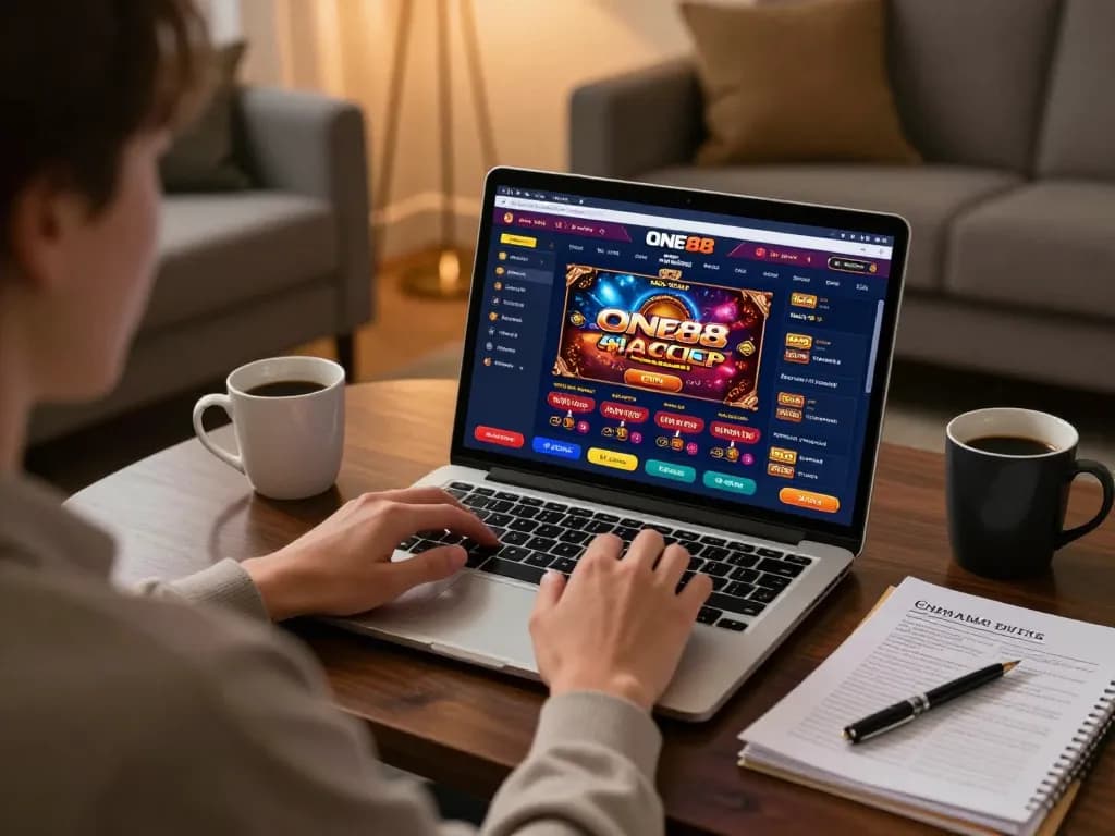 Experience thrilling gameplay with ONE88 while enjoying online casino comfort at home.