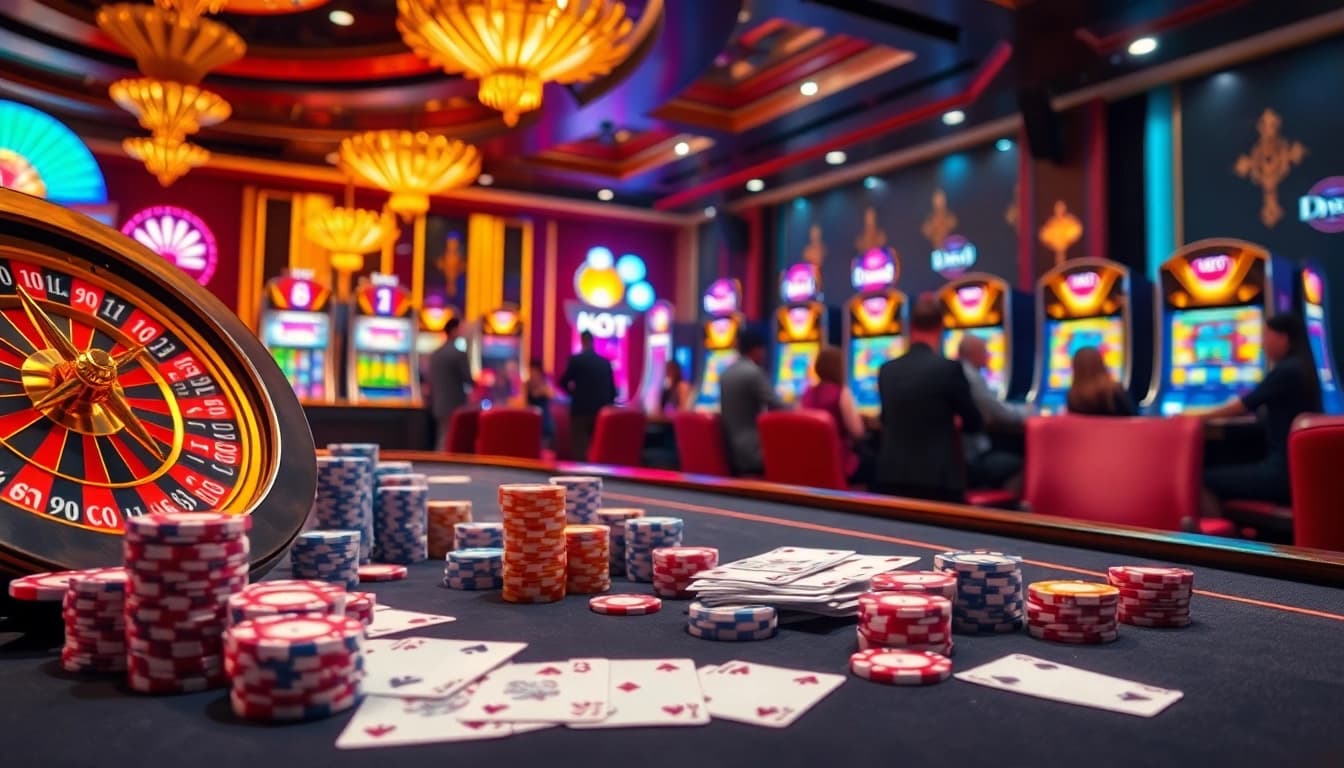 Experience the thrill of dr88 with vibrant casino games and immersive gambling action.