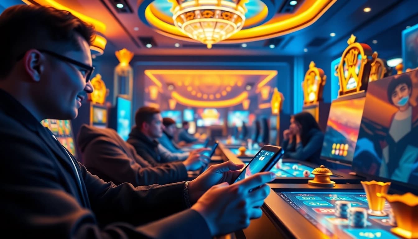 Engage with the world of Gemwin online gaming, showcasing exciting gameplay and vibrant interface elements.