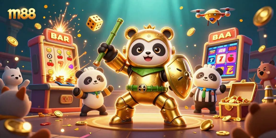 การเล่นเกมคาสิโนออนไลน์ m88 กับหุ่นยนต์ทองคำสุดล้ำในสนาม