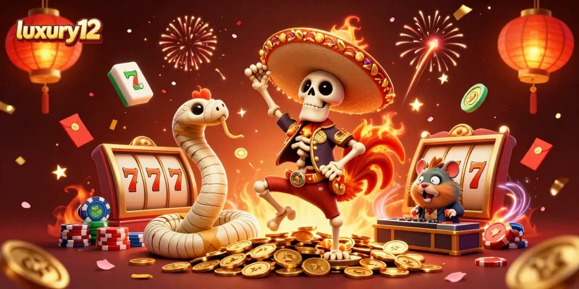 Menangkan permainan di luxury12 dengan pemandangan karakter kartun meriah di kasino digital.