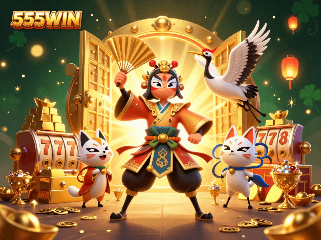 Experience thrilling gameplay with 555WIN as you win big with slot machines and jackpots.