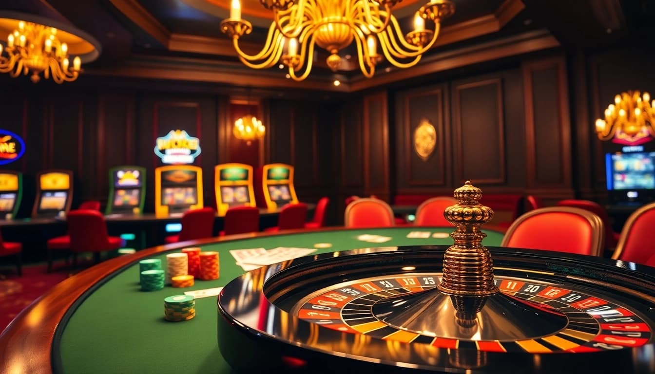 Experience high-stakes betting at SC88 with vibrant cards and luxurious casino elements.