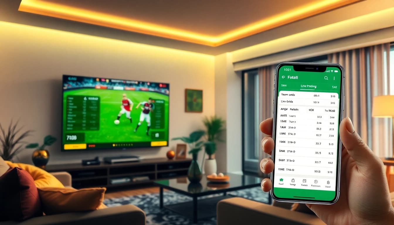 Exciting live sports betting experience on keonhacai platform with engaging visuals.