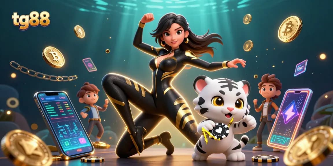 Experience thrilling gambling action with tg88 featuring a dynamic scene of casino excitement.