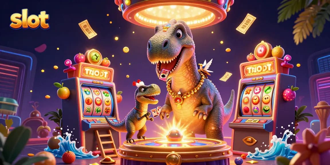 Menangkan slot dengan karakter kasino lucu dan elemen permainan yang dinamis.
