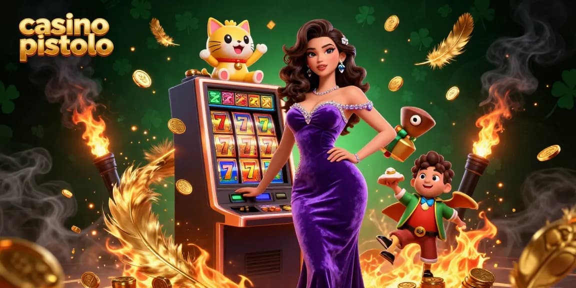 Casino Pistolo offers thrilling slot games with jackpots and a fun mascot interaction.