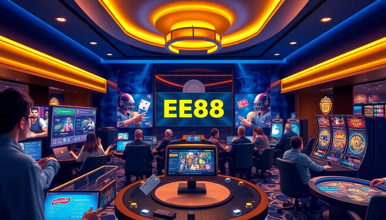 EE88 casino experience showcasing online gaming safety and excitement.