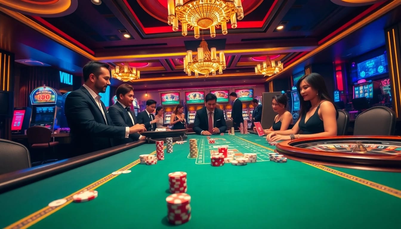Experience thrilling casino excitement at https://co88.vin/ with engaging gaming tables and vibrant atmosphere.