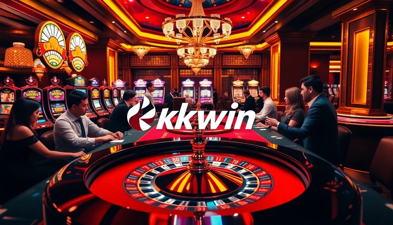 Experience thrilling poker action at kkwin casino with vibrant table games and luxury atmosphere.