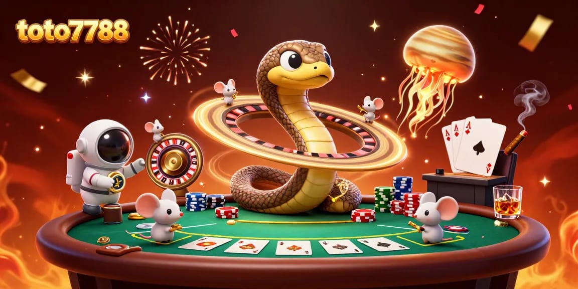 Engage with exciting toto7788 gaming experiences featuring dynamic betting action and vibrant cosmic elements.