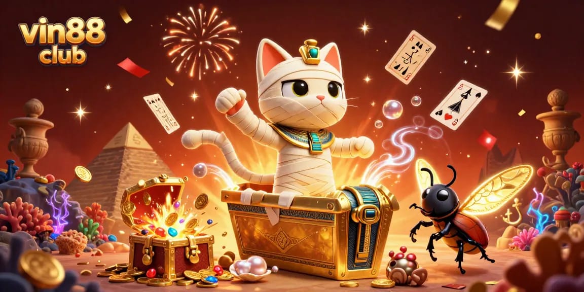 Experience the excitement of vin88 club with a vibrant casino-themed adventure.