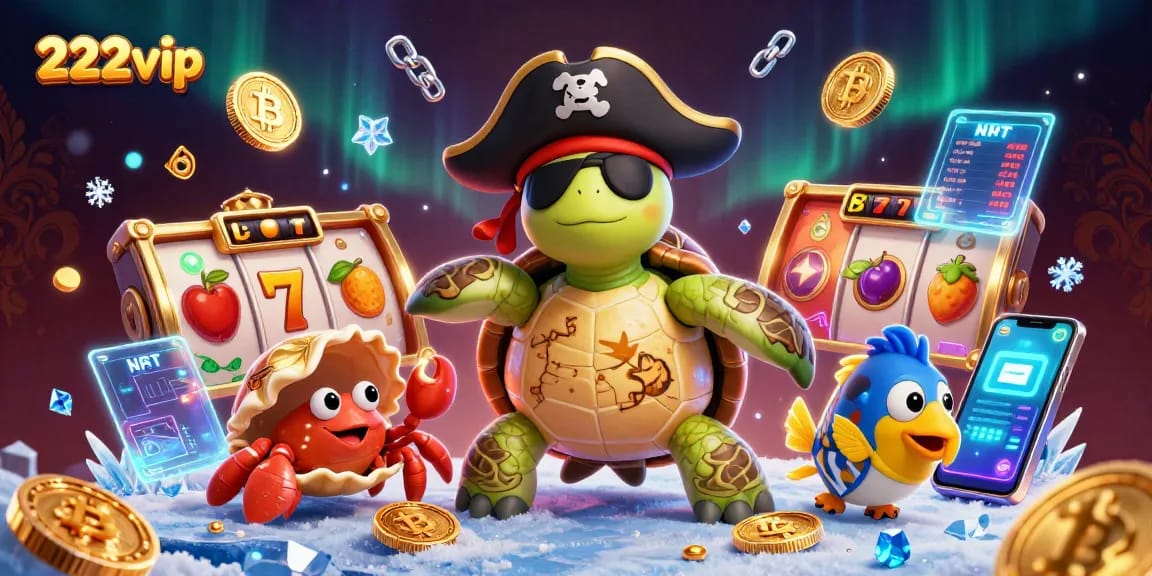 Descubra os melhores jogos de caça-níqueis e mais no 222vip com uma cena vibrante de tesouros submersos.