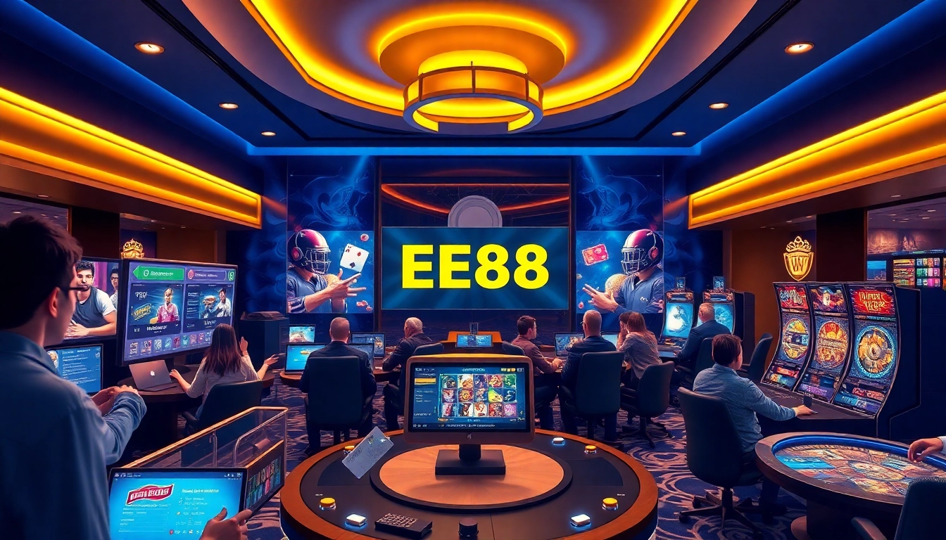EE88 casino experience showcasing online gaming safety and excitement.