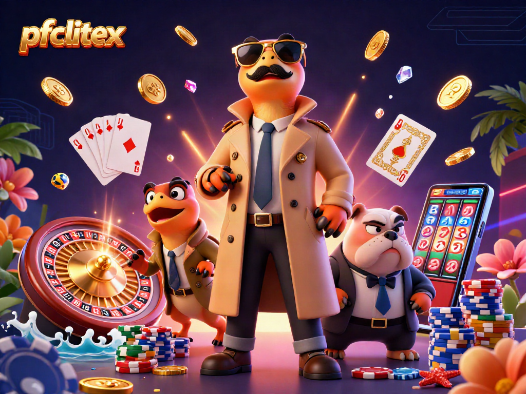 Rasakan serunya memasuki dunia kasino dengan pfclitex, raptors lucu mencoba menyelinap masuk!