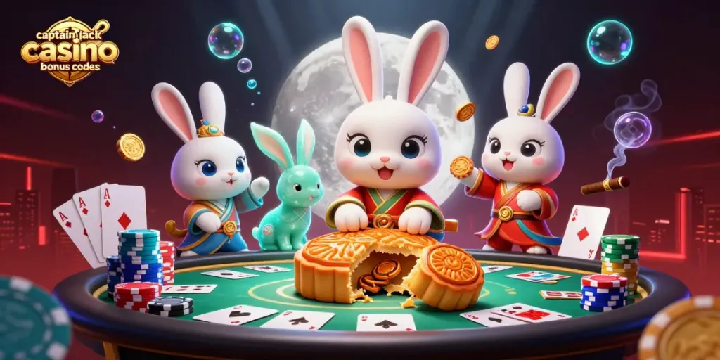 Engage with captain jack casino bonus codes for exciting gaming rewards, featuring vibrant 3D casino elements.