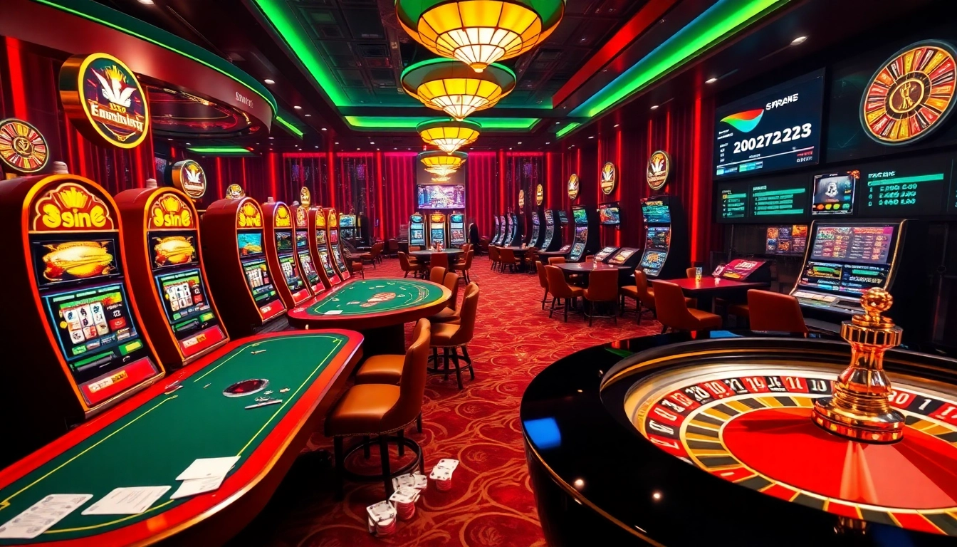 Experience the thrill of high-stakes gambling at https://mk8th.net/ with luxurious casino tables and vibrant betting scenes.