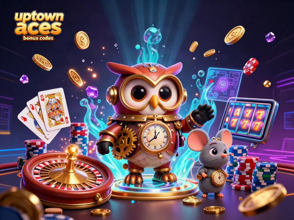 Spin reels with uptown aces bonus codes while enjoying a vibrant 3D casino atmosphere