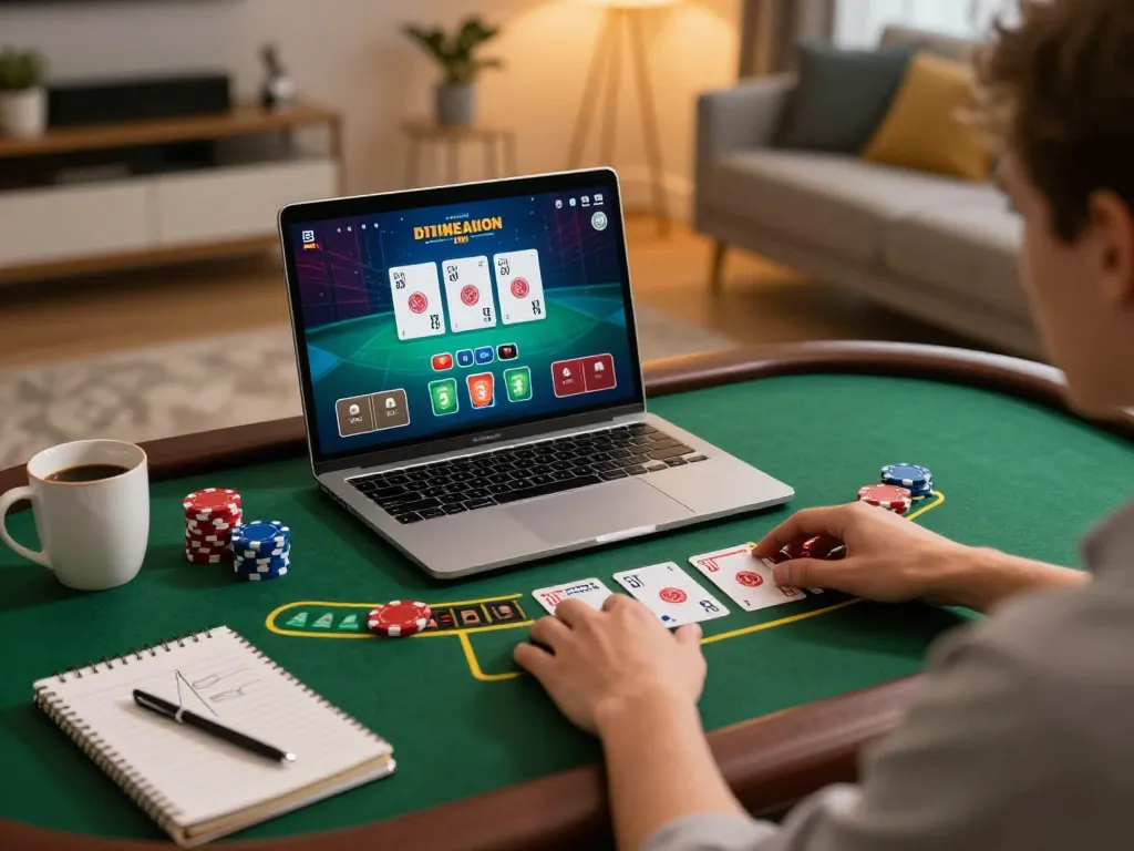 Engage in exciting online blackjack gameplay on 88vv, featuring a vibrant home setting