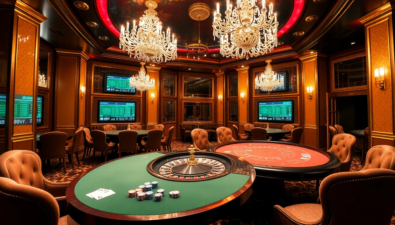 Experience the excitement of gambling at 88vv.marketing with vibrant casino tables and chips.
