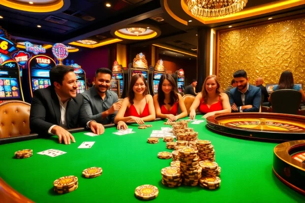 Experience the thrill of gambling at ph365 with vibrant casino tables and exciting games.