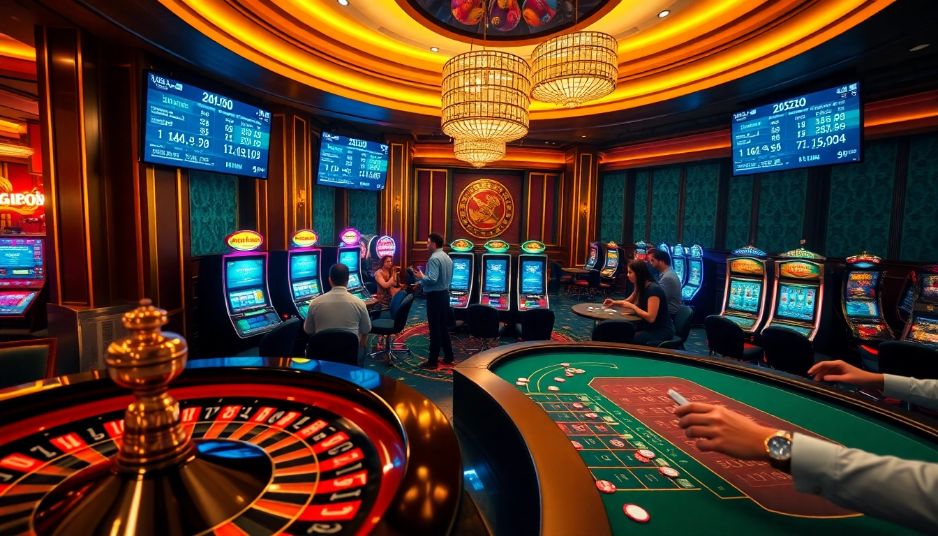 Engaging players at a luxurious casino table for Lô đề trực tuyến, showcasing vibrant excitement and betting action.