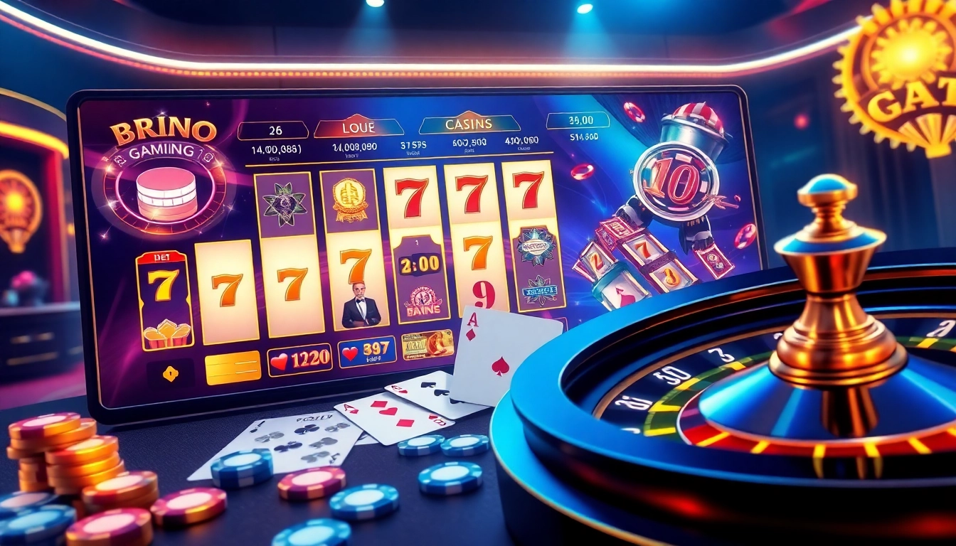 Engaging online gambling interface featuring nhà cái lode88 with vibrant casino elements