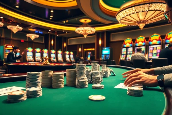 Engage with the hidden wiki while enjoying a thrilling poker game at a luxurious casino table.