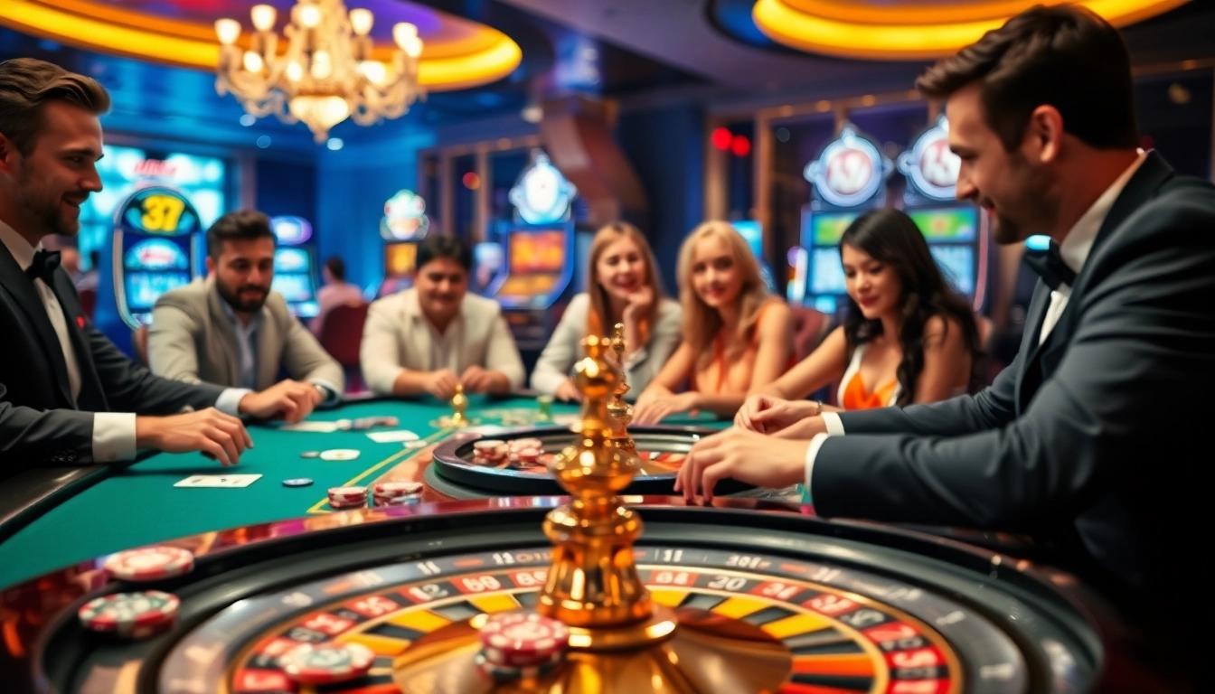 Experience the thrill of 33WIN at a vibrant casino roulette table, where excitement meets professional gambling.