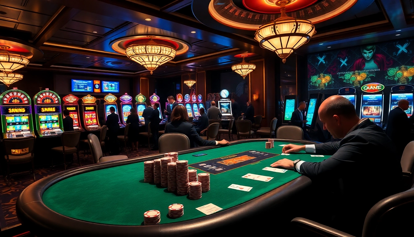Engage in thrilling casino games at QQMacan, featuring immersive slot machines and poker tables.