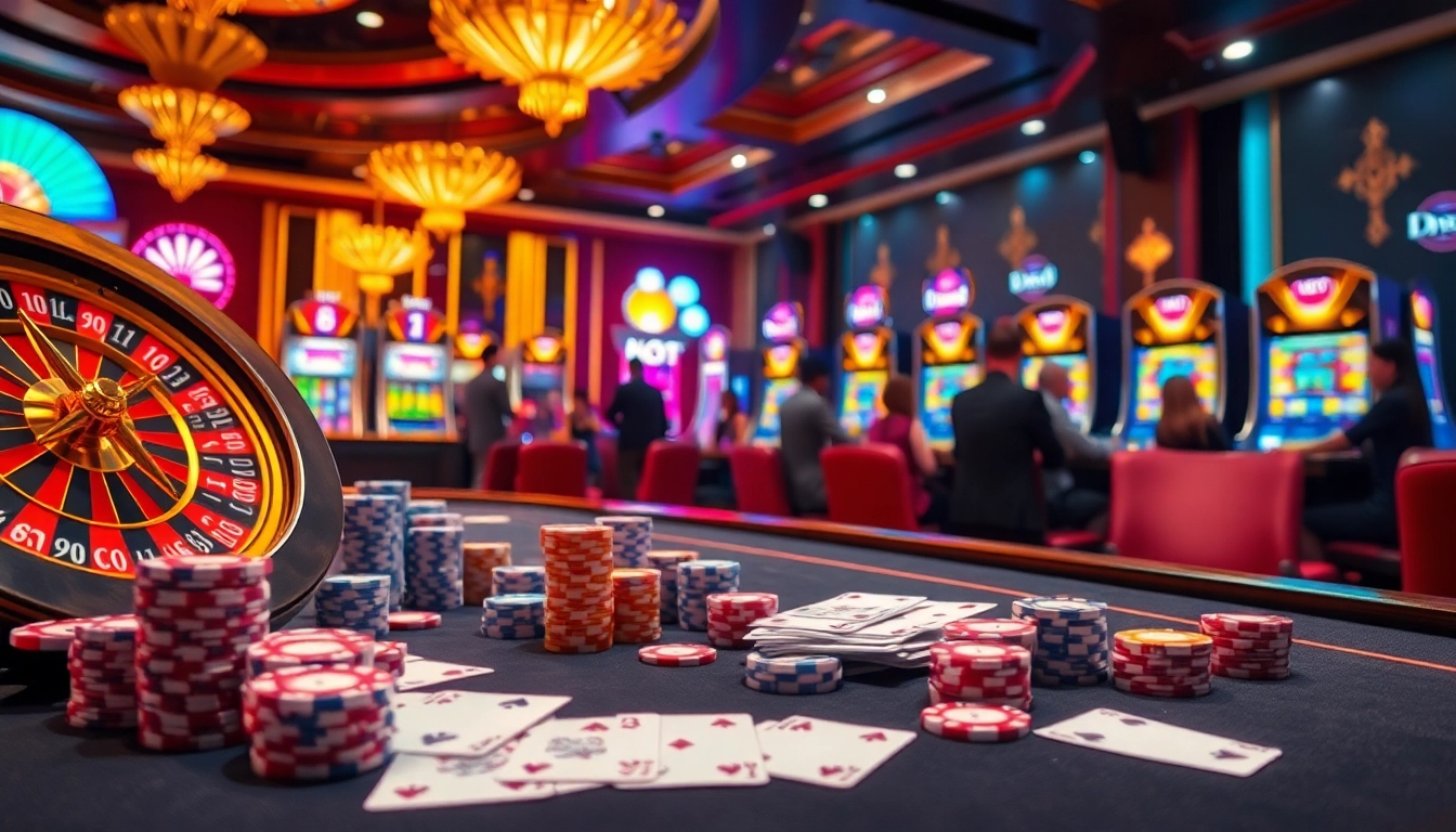 Experience the thrill of dr88 with vibrant casino games and immersive gambling action.