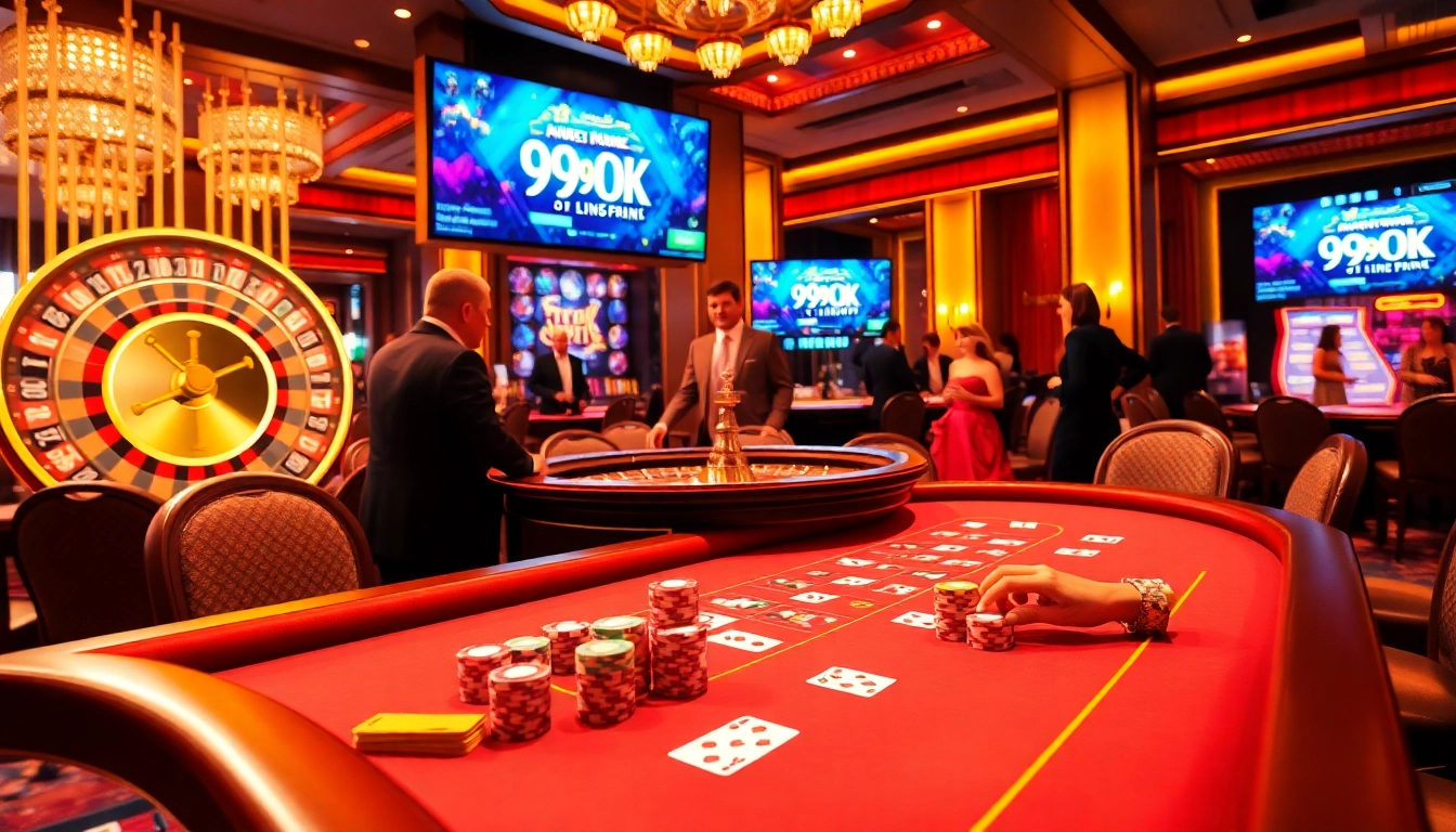 Experience the thrill of poker and roulette at 99ok, the premier online gambling platform.