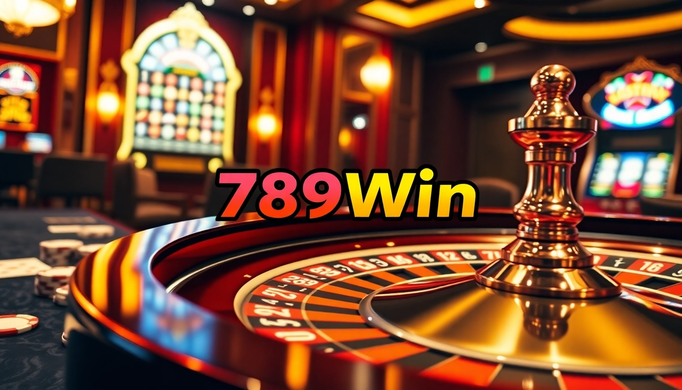 Experience the thrill at 789Win with vibrant casino elements and exciting gameplay.