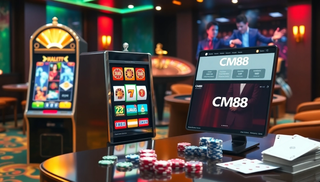 Experience thrilling gameplay at CM88 with immersive online casino elements and vibrant energy.